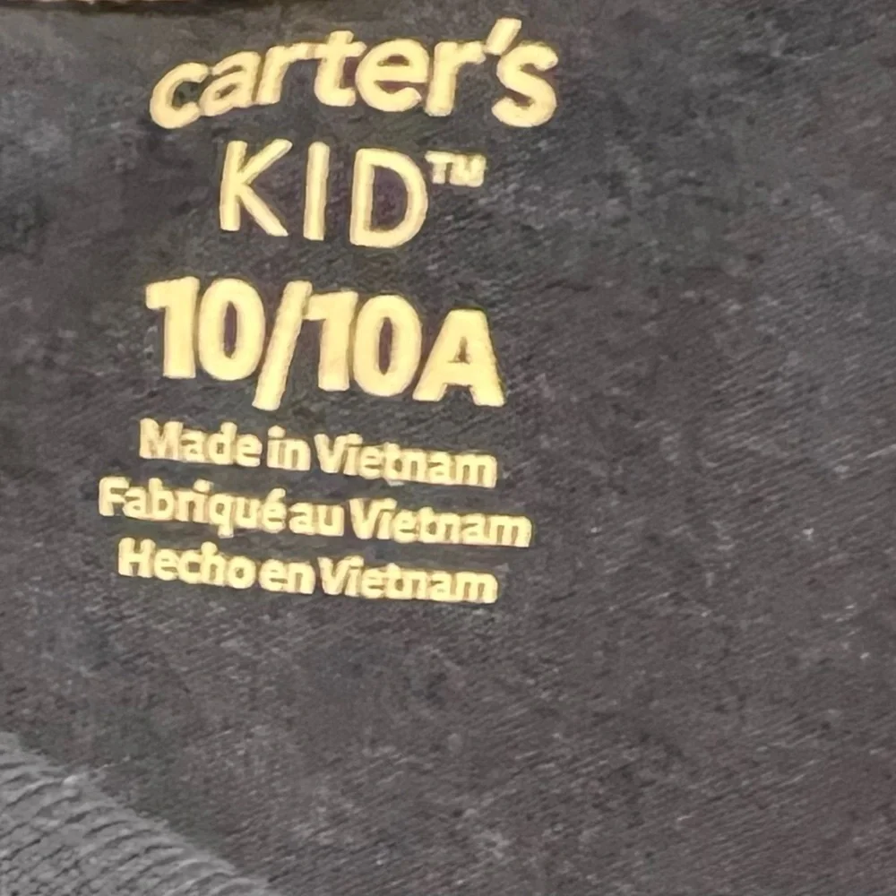 Like New Carter's Navy Polo with Nautical Accents
